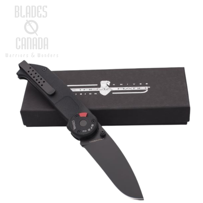 Extrema Ratio BF2 CD Folding Knife, Bohler N690, Aluminum Black